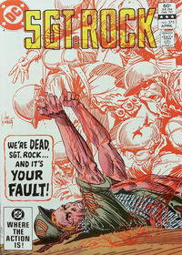 Cover Thumbnail for Sgt. Rock (DC, 1977 series) #375 [Direct]