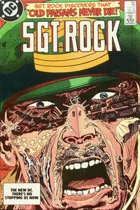 Cover for Sgt. Rock (DC, 1977 series) #384 [Direct]