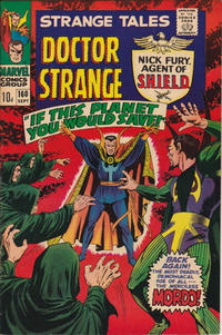 Cover Thumbnail for Strange Tales (Marvel, 1951 series) #160 [British]