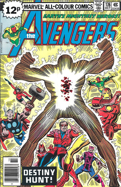 Cover for The Avengers (Marvel, 1963 series) #176 [British]