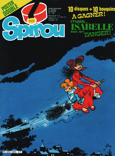 Cover for Spirou (Dupuis, 1947 series) #2231