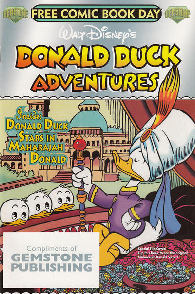 Cover for Walt Disney's Donald Duck Adventures - Free Comic Book Day (Gemstone, 2003 series) [Silver banner, Gemstone Publishing]