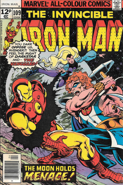 Cover for Iron Man (Marvel, 1968 series) #109 [British]