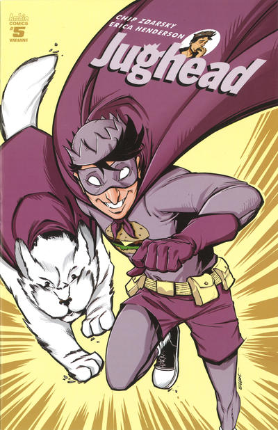 Cover for Jughead (Archie, 2015 series) #5 [Cover B Elliot Fernandez]