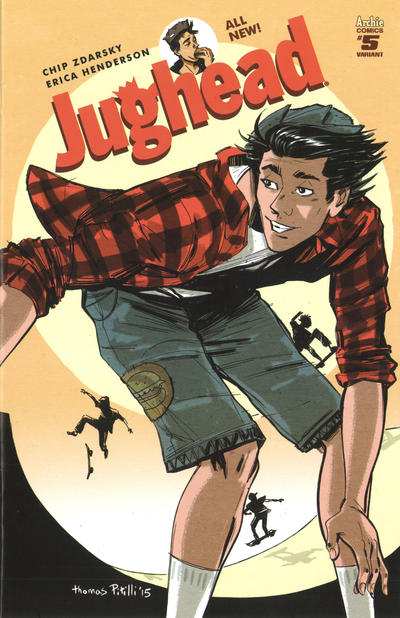 Cover for Jughead (Archie, 2015 series) #5 [Cover C Thomas Pitilli]