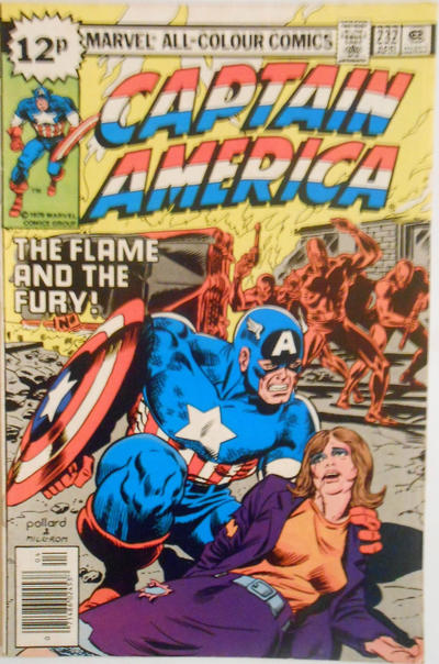Cover for Captain America (Marvel, 1968 series) #232 [British]