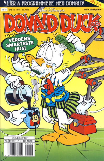 Cover for Donald Duck & Co (Hjemmet / Egmont, 1948 series) #16/2016