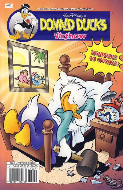 Cover for Donald Ducks Show (Hjemmet / Egmont, 1957 series) #[184] - Vårshow 2016