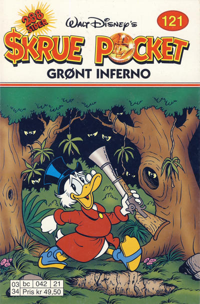 Cover for Skrue Pocket (Hjemmet / Egmont, 1984 series) #121 - Grønt inferno