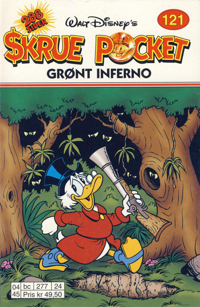 Cover for Skrue Pocket (Hjemmet / Egmont, 1984 series) #121 - Grønt inferno [Reutsendelse]