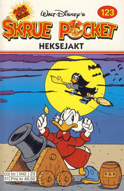 Cover for Skrue Pocket (Hjemmet / Egmont, 1984 series) #123 - Heksejakt
