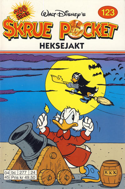 Cover for Skrue Pocket (Hjemmet / Egmont, 1984 series) #123 - Heksejakt [Reutsendelse]