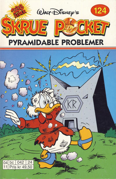 Cover for Skrue Pocket (Hjemmet / Egmont, 1984 series) #124 - Pyramidable problemer