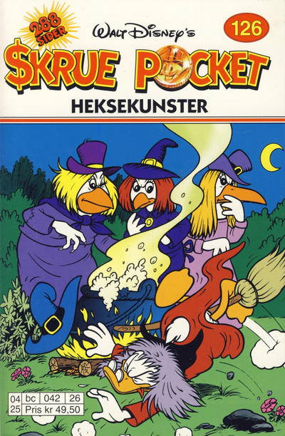 Cover for Skrue Pocket (Hjemmet / Egmont, 1984 series) #126 - Heksekunster