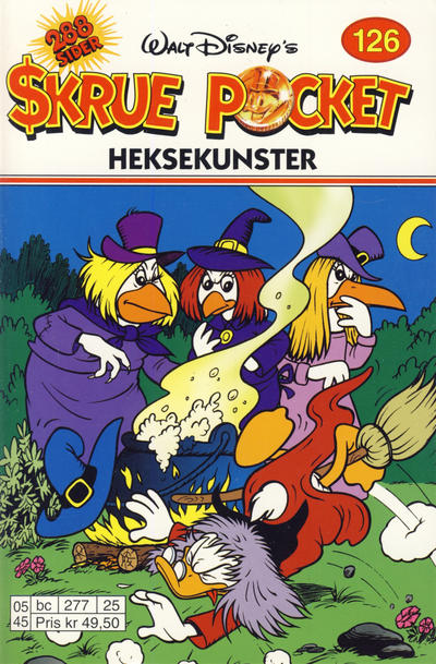 Cover for Skrue Pocket (Hjemmet / Egmont, 1984 series) #126 - Heksekunster [Reutsendelse]