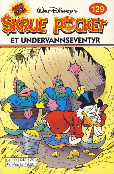 Cover for Skrue Pocket (Hjemmet / Egmont, 1984 series) #129 - Et undervannseventyr
