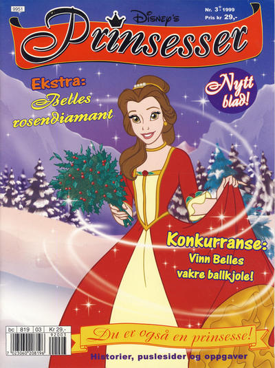 Cover for Disney Prinsesser (Hjemmet / Egmont, 1999 series) #3/1999