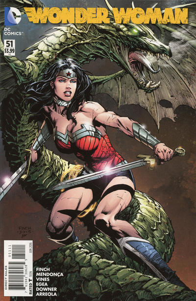 Cover for Wonder Woman (DC, 2011 series) #51