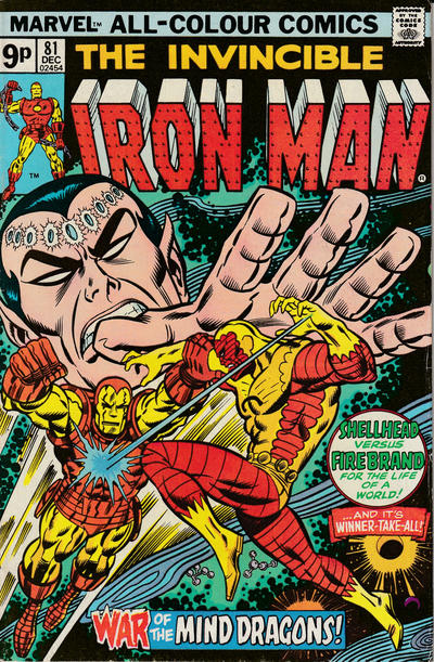 Cover for Iron Man (Marvel, 1968 series) #81 [British]