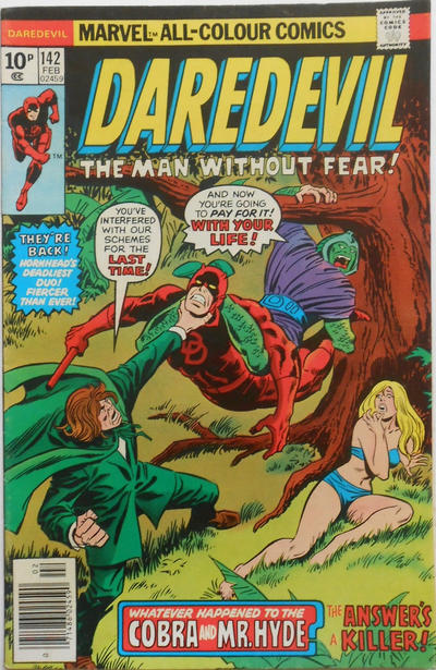 Cover for Daredevil (Marvel, 1964 series) #142 [Regular Edition]