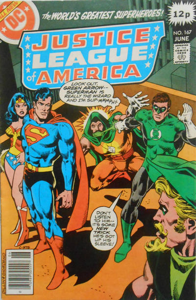 Cover for Justice League of America (DC, 1960 series) #167 [British]