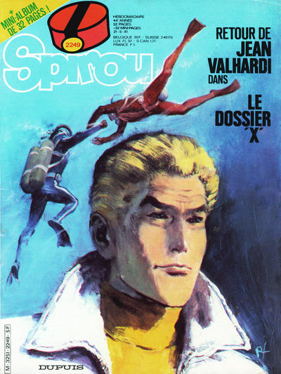 Cover for Spirou (Dupuis, 1947 series) #2249