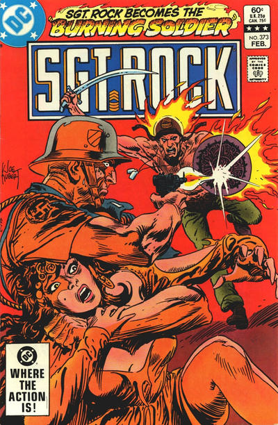 Cover for Sgt. Rock (DC, 1977 series) #373 [Direct]