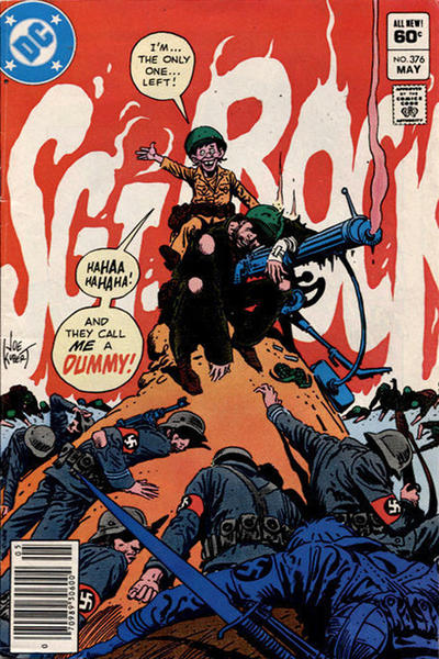 Cover for Sgt. Rock (DC, 1977 series) #376 [Newsstand]