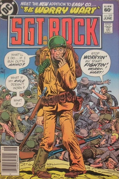 Cover for Sgt. Rock (DC, 1977 series) #377 [Newsstand]