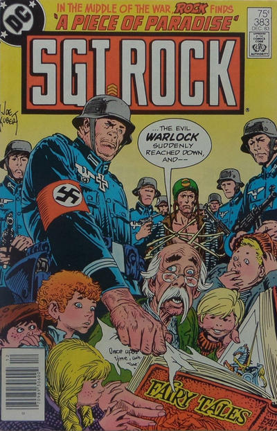 Cover for Sgt. Rock (DC, 1977 series) #383 [Newsstand]