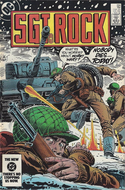 Cover for Sgt. Rock (DC, 1977 series) #394 [Direct]