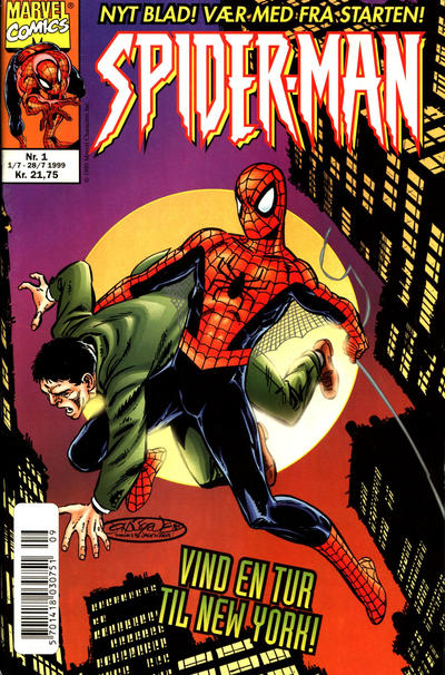 Cover for Spider-Man (Egmont, 1999 series) #1