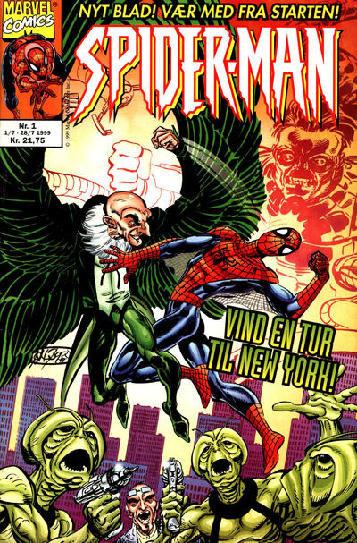 Cover for Spider-Man (Egmont, 1999 series) #1 [abonnent-version]