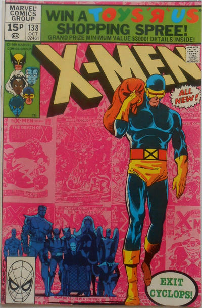 Cover for The X-Men (Marvel, 1963 series) #138 [British]