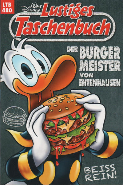 Cover for Lustiges Taschenbuch (Egmont Ehapa, 1967 series) #480 - Der Burgermeister von Entenhausen