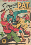 Cover for Sergeant Pat of the Radio-Patrol (Atlas, 1950 series) #39