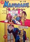 Cover for Mandrake the Magician (Feature Productions, 1950 ? series) #115