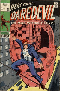 Cover Thumbnail for Daredevil (Marvel, 1964 series) #51 [British]