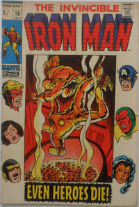 Cover Thumbnail for Iron Man (Marvel, 1968 series) #18 [British]