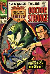 Cover for Strange Tales (Marvel, 1951 series) #152 [British]
