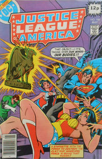 Cover for Justice League of America (DC, 1960 series) #166 [British]