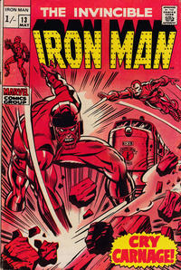 Cover Thumbnail for Iron Man (Marvel, 1968 series) #13 [British]