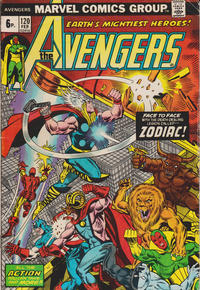 Cover Thumbnail for The Avengers (Marvel, 1963 series) #120 [British]