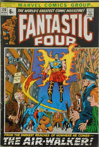 Cover Thumbnail for Fantastic Four (Marvel, 1961 series) #120 [British]