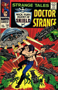 Cover for Strange Tales (Marvel, 1951 series) #153 [British]