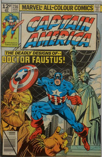 Cover Thumbnail for Captain America (Marvel, 1968 series) #236 [British]