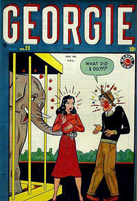 Cover Thumbnail for Georgie Comics (Bell Features, 1950 series) #23