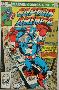 Cover for Captain America (Marvel, 1968 series) #262 [British]