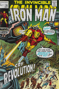 Cover Thumbnail for Iron Man (Marvel, 1968 series) #29 [British]