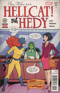 Cover Thumbnail for Patsy Walker, A.K.A. Hellcat! (Marvel, 2016 series) #5